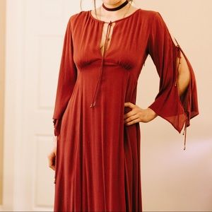 Boho Free People maxi dress